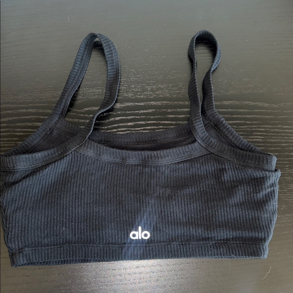ALO Yoga Black Sports Bra